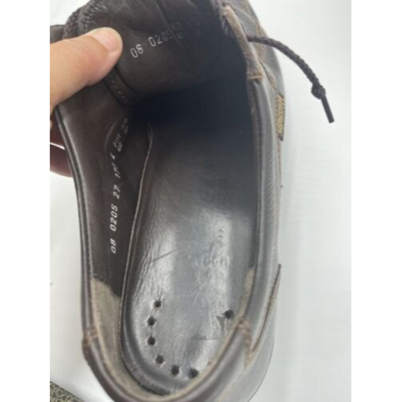 MEPHISTO Janeiro  mens leather Dark brown  Size US 10 Sells For  $350 EUC main image 2